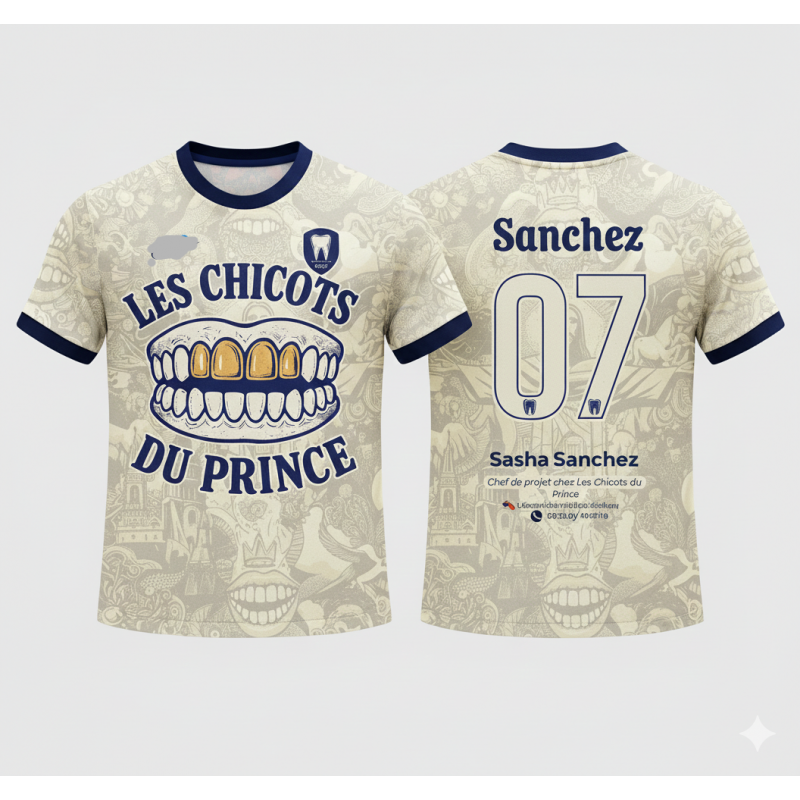 T-shirt Football Les chicots du Prince